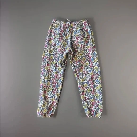 VTG Teddy Fresh Women's Floral/White Grandma Jogger Sweatpants SMALL-Patch Logo - Picture 4 of 13